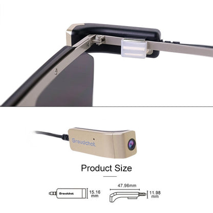 Groudchat JP1DV1 Clip-On Camera 1080P – Hands-Free Livestreaming
