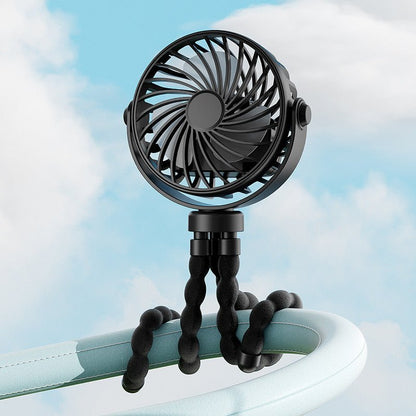 Octopus Hand Fan - Portable Rechargeable Fan - wevelnit