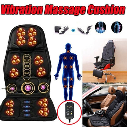 7 Massage Heads 8 Modes Car / Household Multifunctional Whole Body Cervical Massager - wevelnit