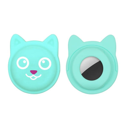 Cute Cartoon Pet Collar Anti - lost Tracker Silicone Case For AirTag - wevelnit