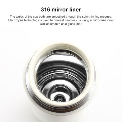 500mL 316 Stainless Steel Thermos Cup – Stylish Black - wevelnit