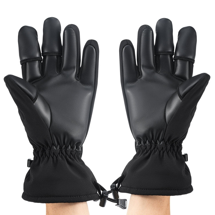 STARTRC Universal Drone Photography Gloves – Winter Warm (Black, L) - wevelnit
