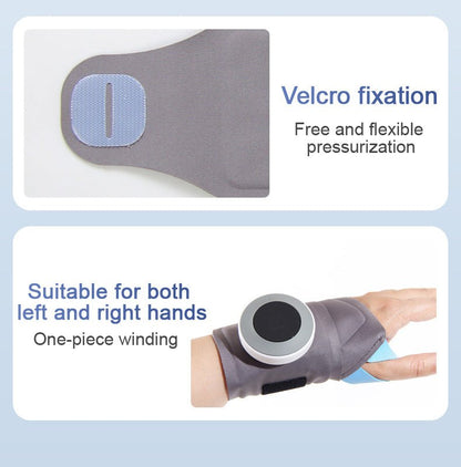 EMS Polsbrace met Warmte & Massage - wevelnit