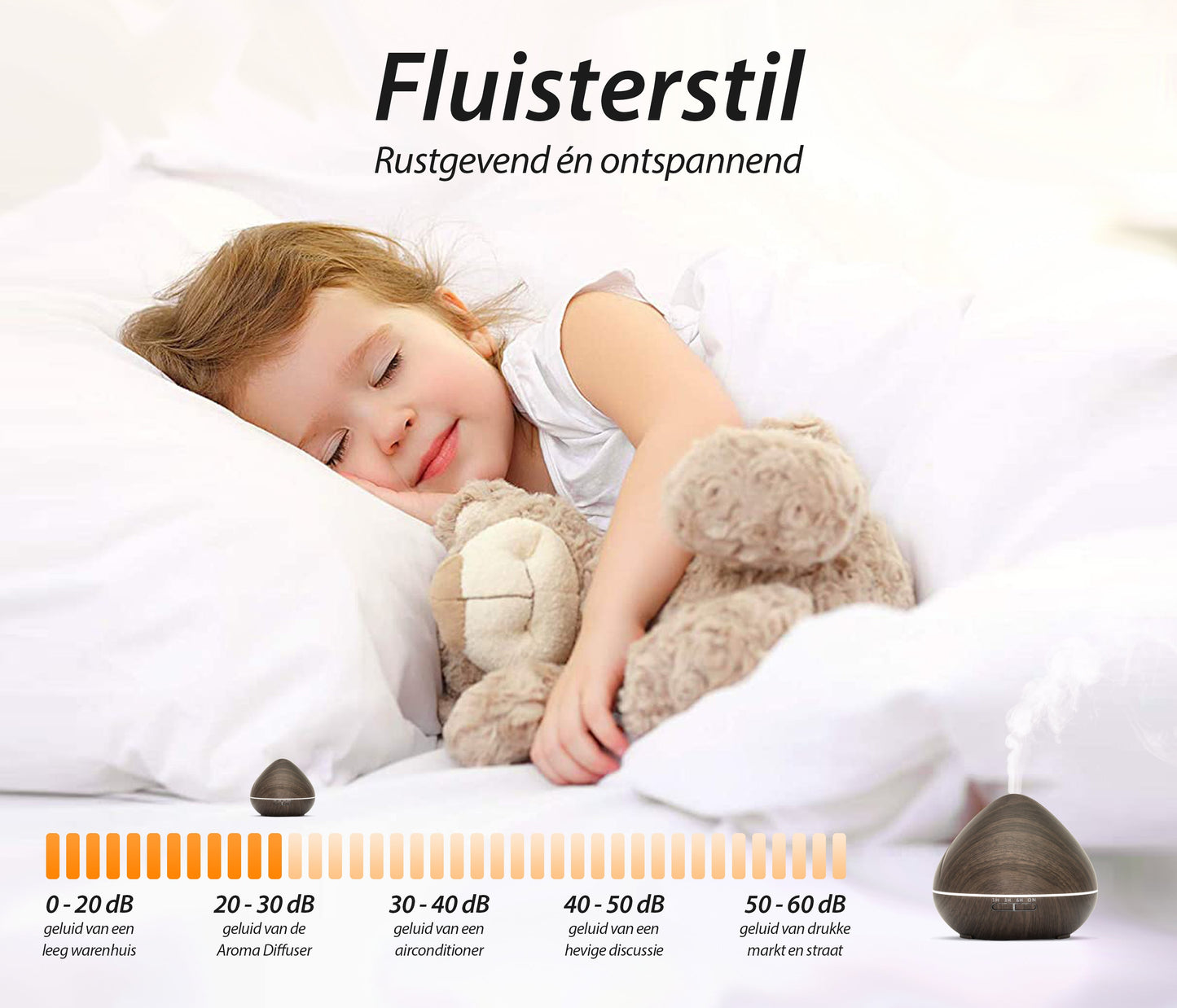 Zen Pro Diffuser - Donker Hout - wevelnit