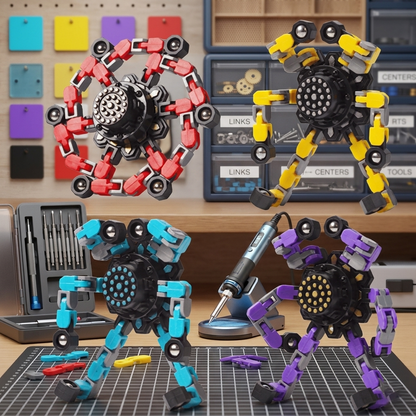 4-Pack Deformeerbare Transformeerbare Robot Fidget