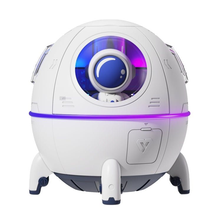 Lunar Type - C Desktop Humidifier Ambient Lamp (Grey) - wevelnit