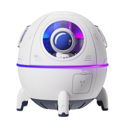 Lunar Type - C Desktop Humidifier Ambient Lamp (Grey) - wevelnit