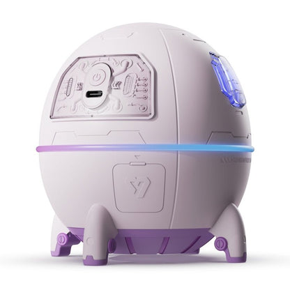 Lunar Type - C Desktop Humidifier Ambient Lamp (Purple) - wevelnit