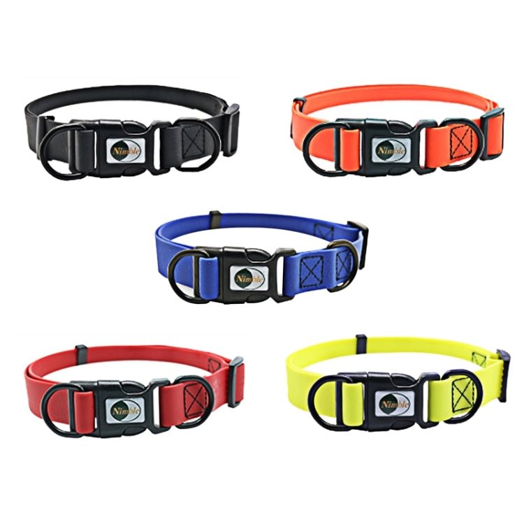 Waterproof Adjustable Dual Loop Pet Dogs Collar, Suitable for Ferocious Dogs - wevelnit