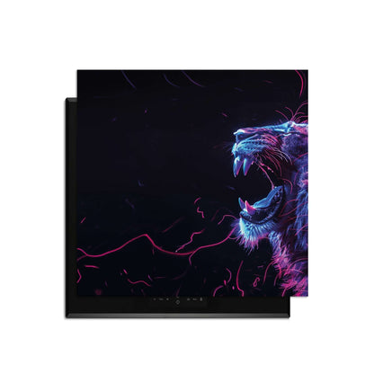 Neon Roar – Inductie Beschermer - wevelnit