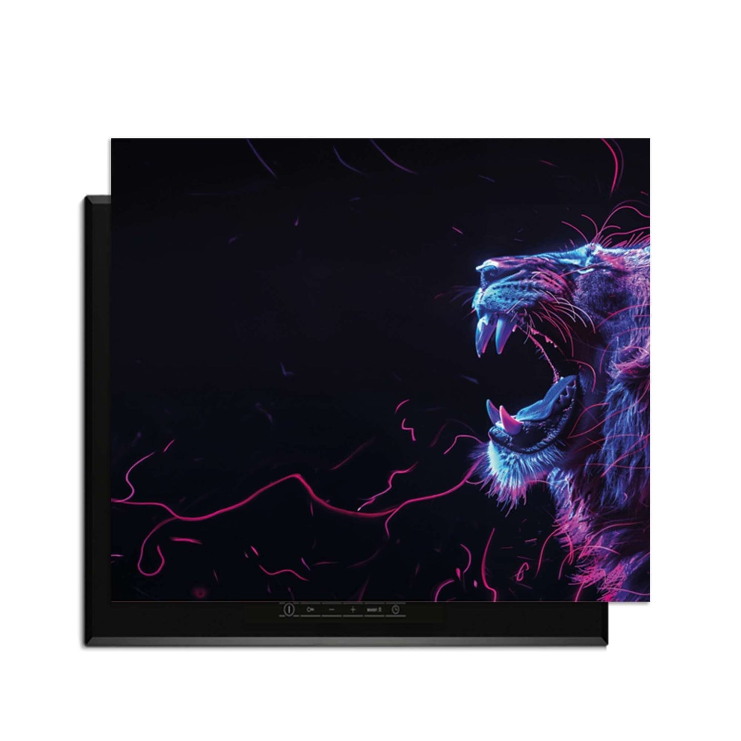 Neon Roar – Inductie Beschermer - wevelnit