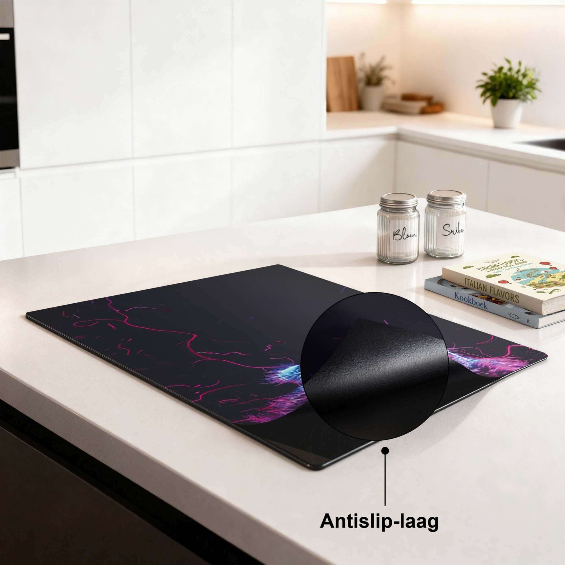 Neon Roar – Inductie Beschermer - wevelnit