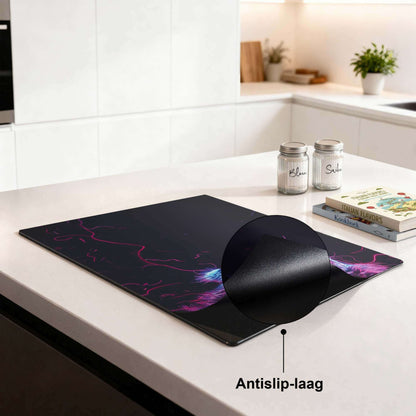 Neon Roar – Inductie Beschermer - wevelnit