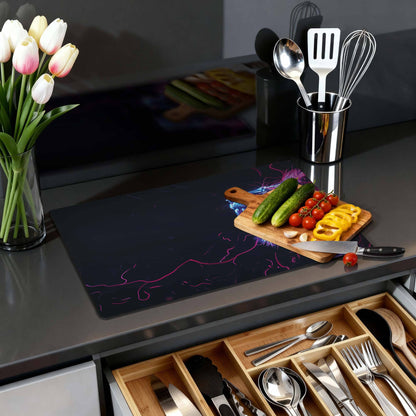 Neon Roar – Inductie Beschermer - wevelnit