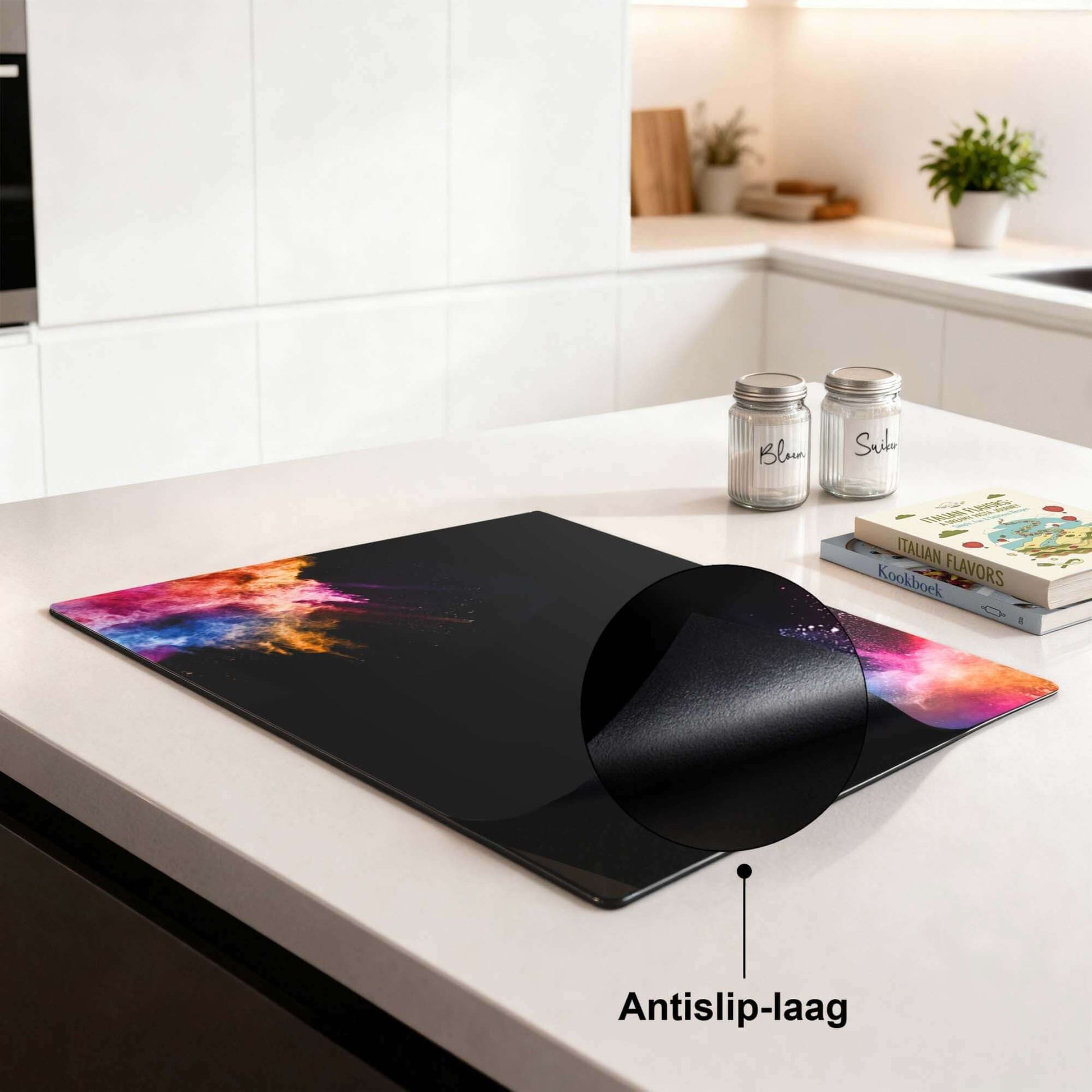 Midnight Splash – Inductie Beschermer - wevelnit