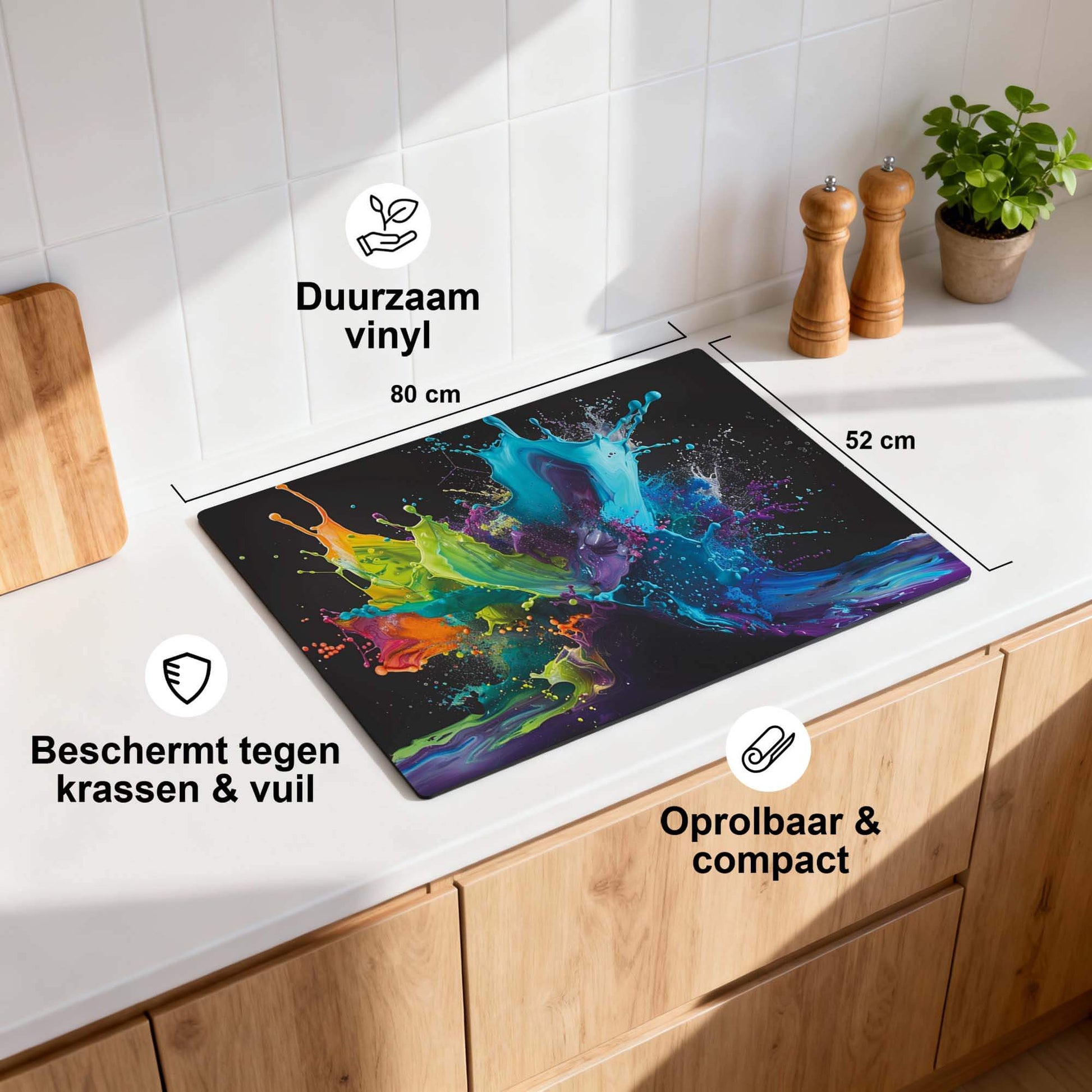 Splash Spectrum – Inductie Beschermer - wevelnit