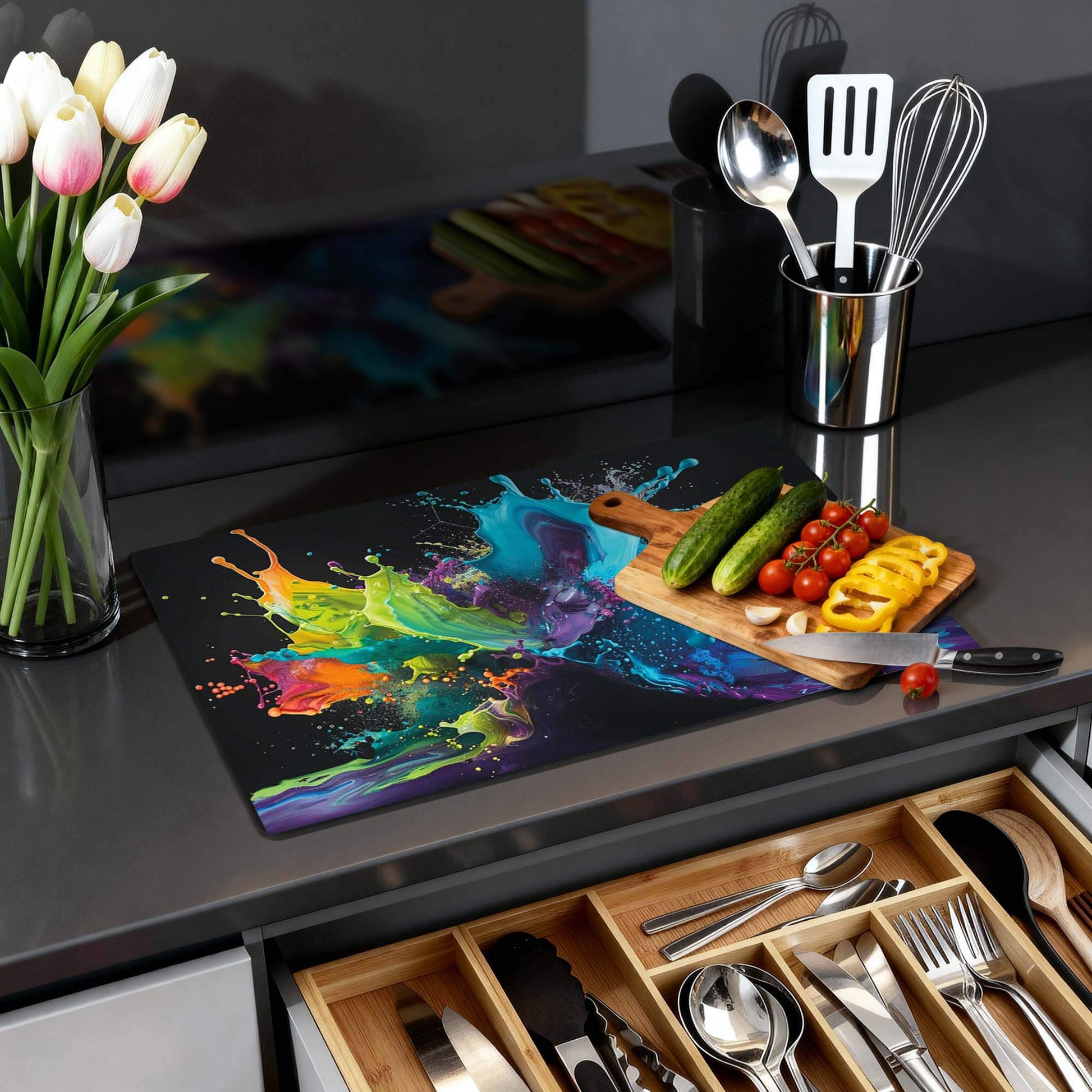 Splash Spectrum – Inductie Beschermer - wevelnit