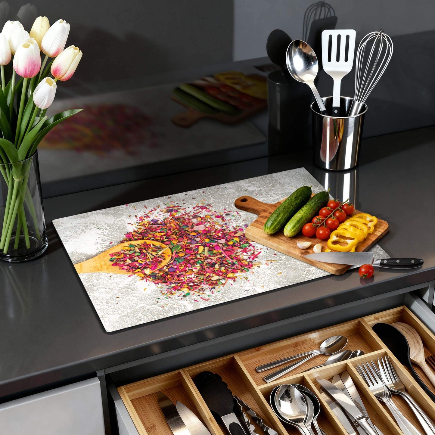 Spice Delight – Inductie Beschermer - wevelnit
