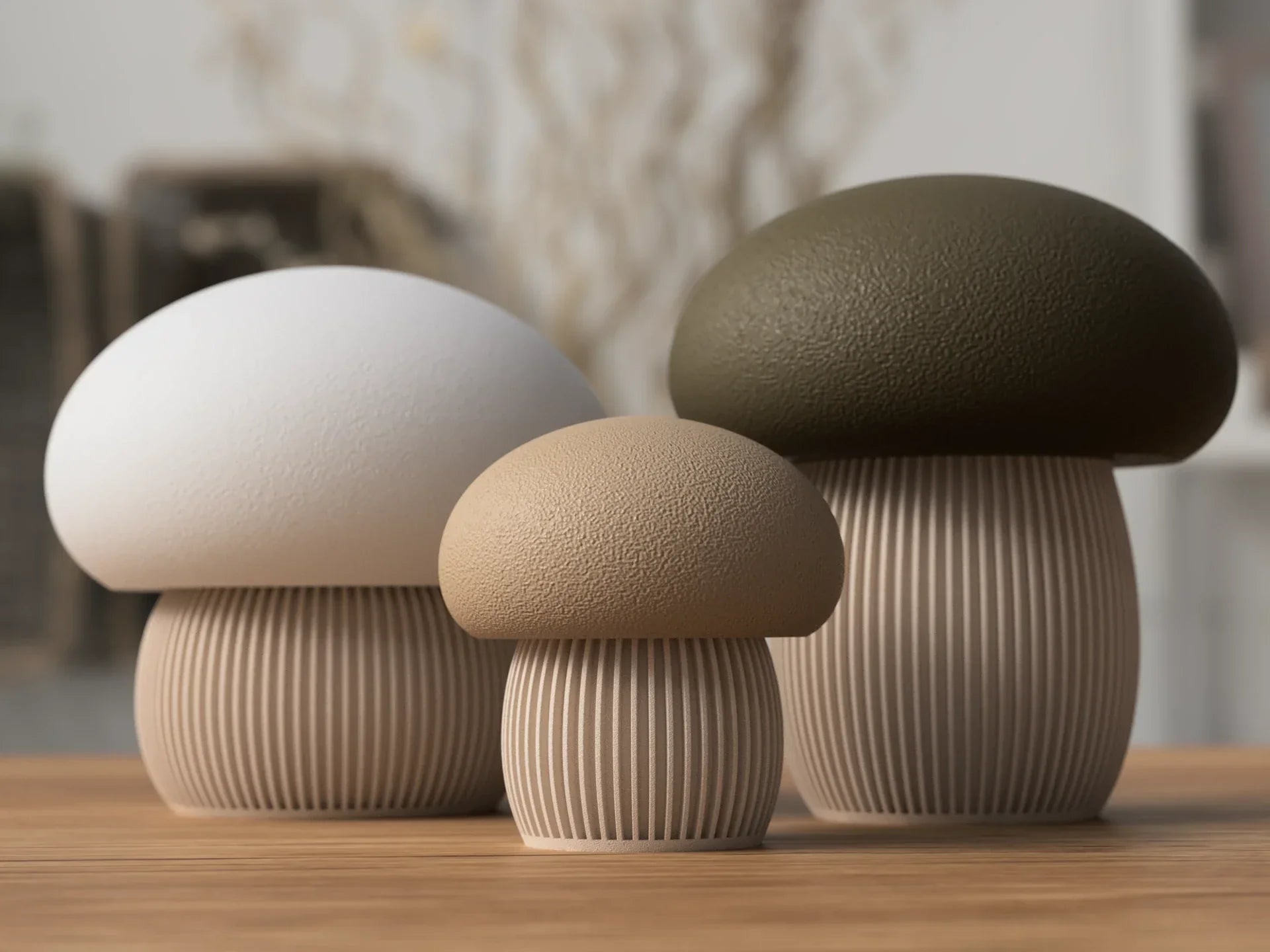 Japandi Paddenstoelen - wevelnit