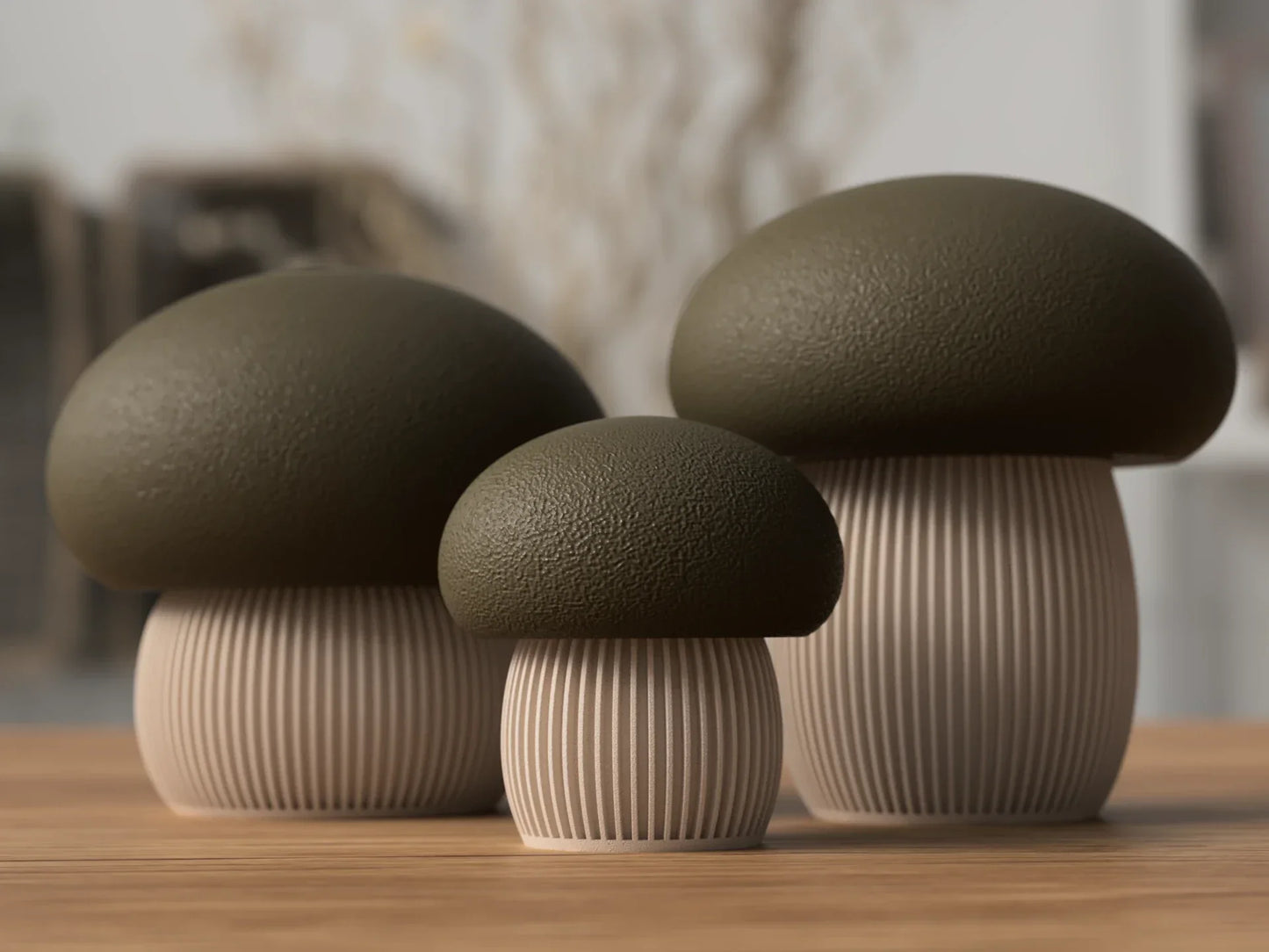 Japandi Paddenstoelen - wevelnit