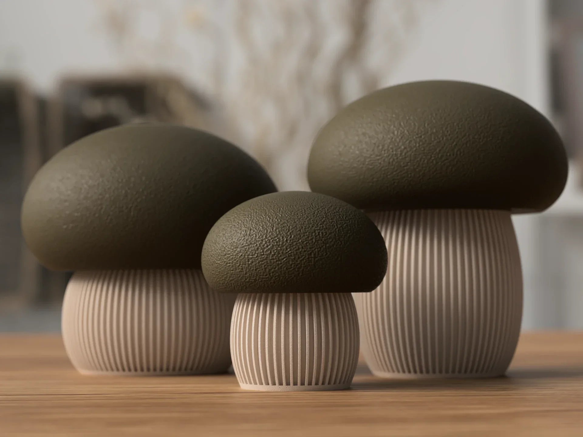 Japandi Paddenstoelen - wevelnit