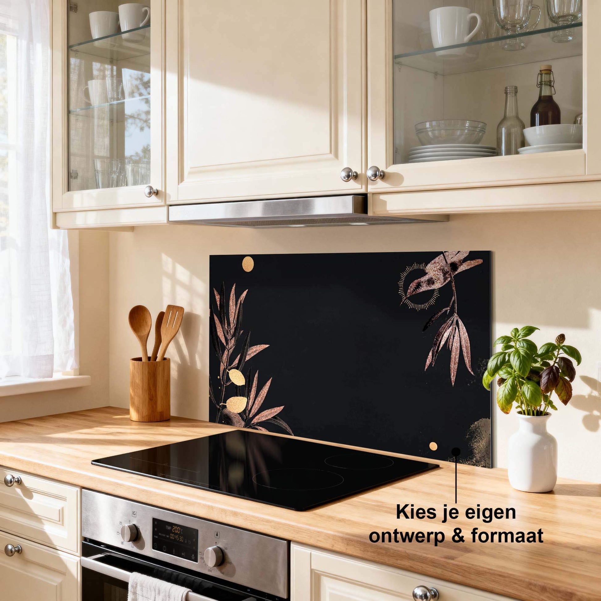 Golden Olive Spatscherm - wevelnit