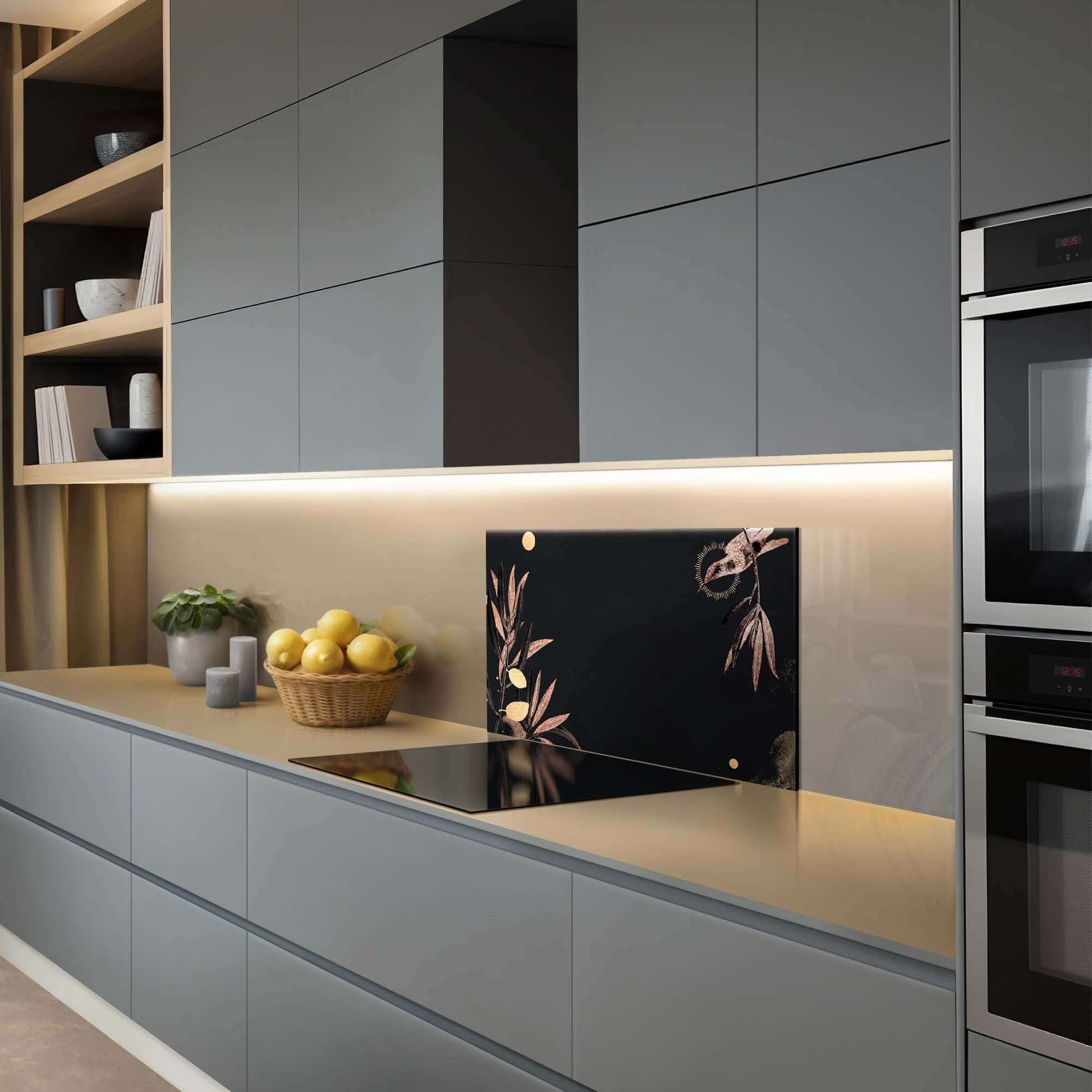 Golden Olive Spatscherm - wevelnit