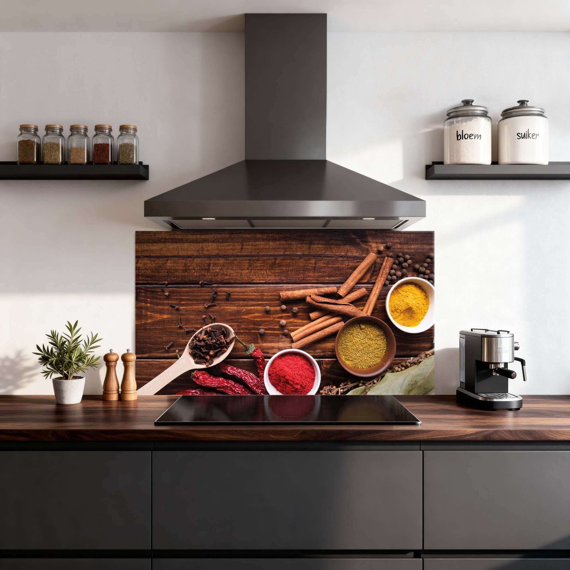 Warm Spice Harmony Spatscherm - wevelnit