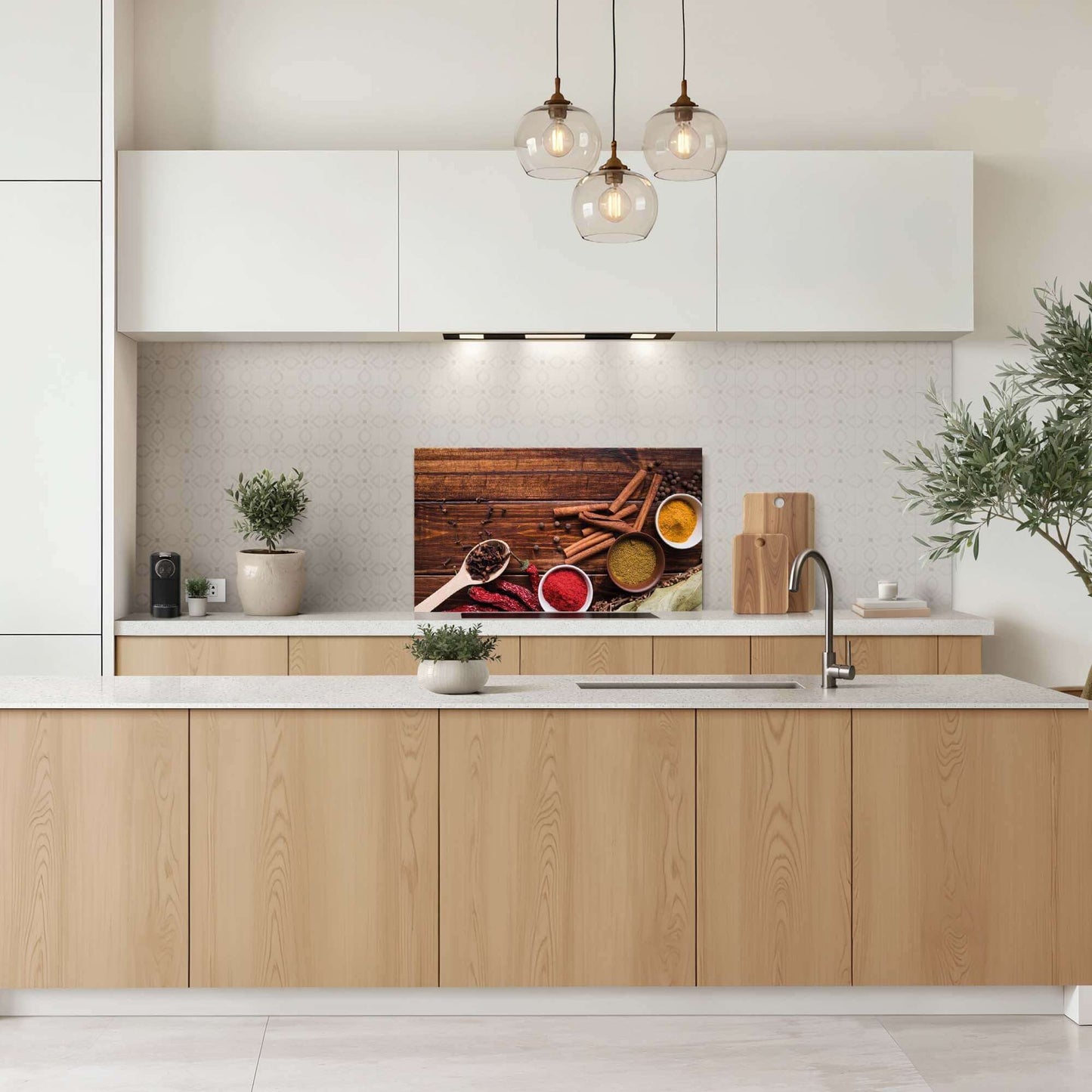 Warm Spice Harmony Spatscherm - wevelnit