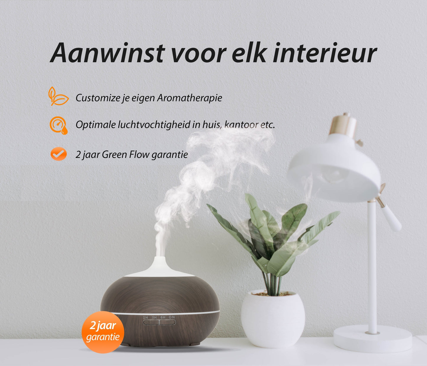 Sun Shine Pro Diffuser - Donker Hout - wevelnit