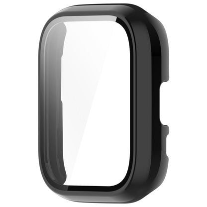 Beschermhoes met gehard glas voor Amazfit Active – zwart