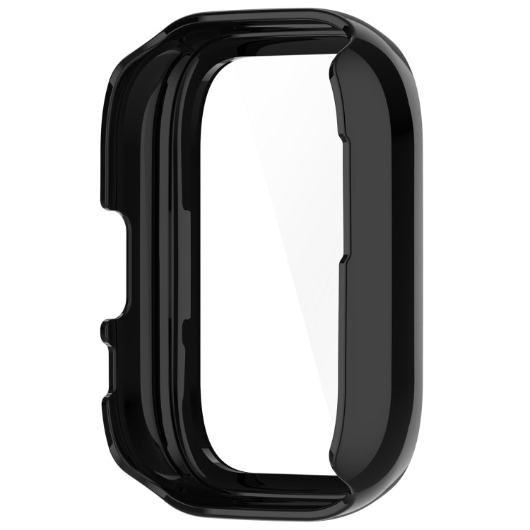 Beschermhoes met gehard glas voor Amazfit Active – zwart