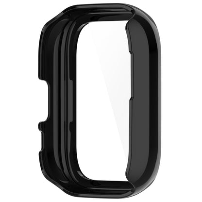 Beschermhoes met gehard glas voor Amazfit Active – zwart