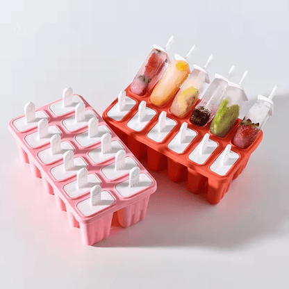 Genera 10 - Cavity Silicone Popsicle Mold – Reusable & Eco - Friendly - wevelnit