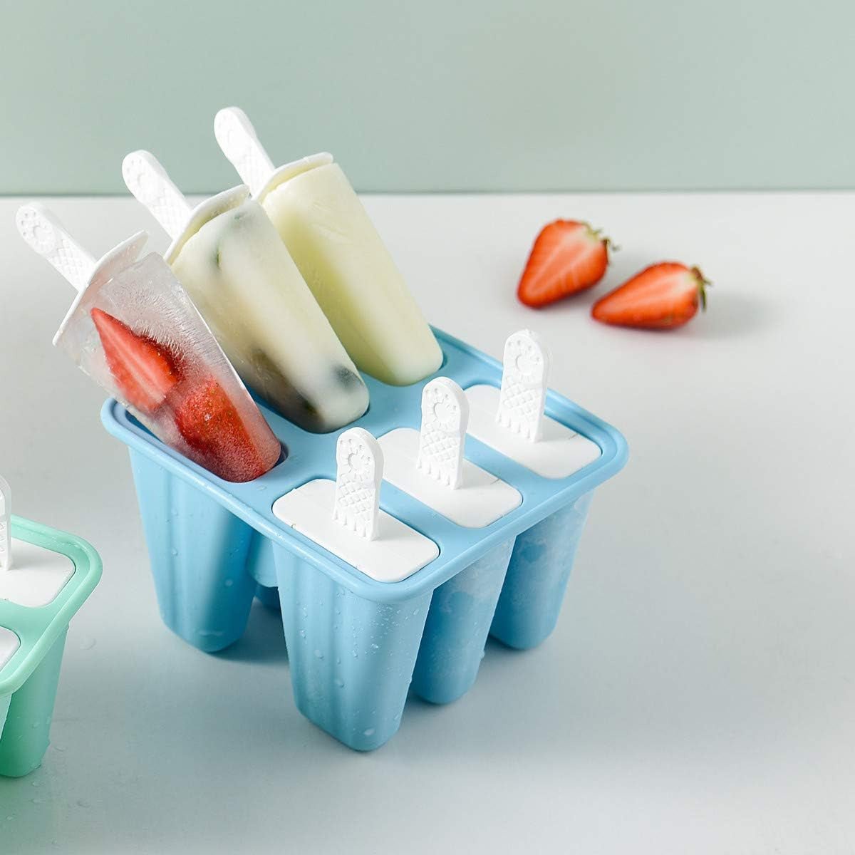 Genera 6 - Cavity Silicone Popsicle Mold – Reusable & Eco - Friendly - wevelnit