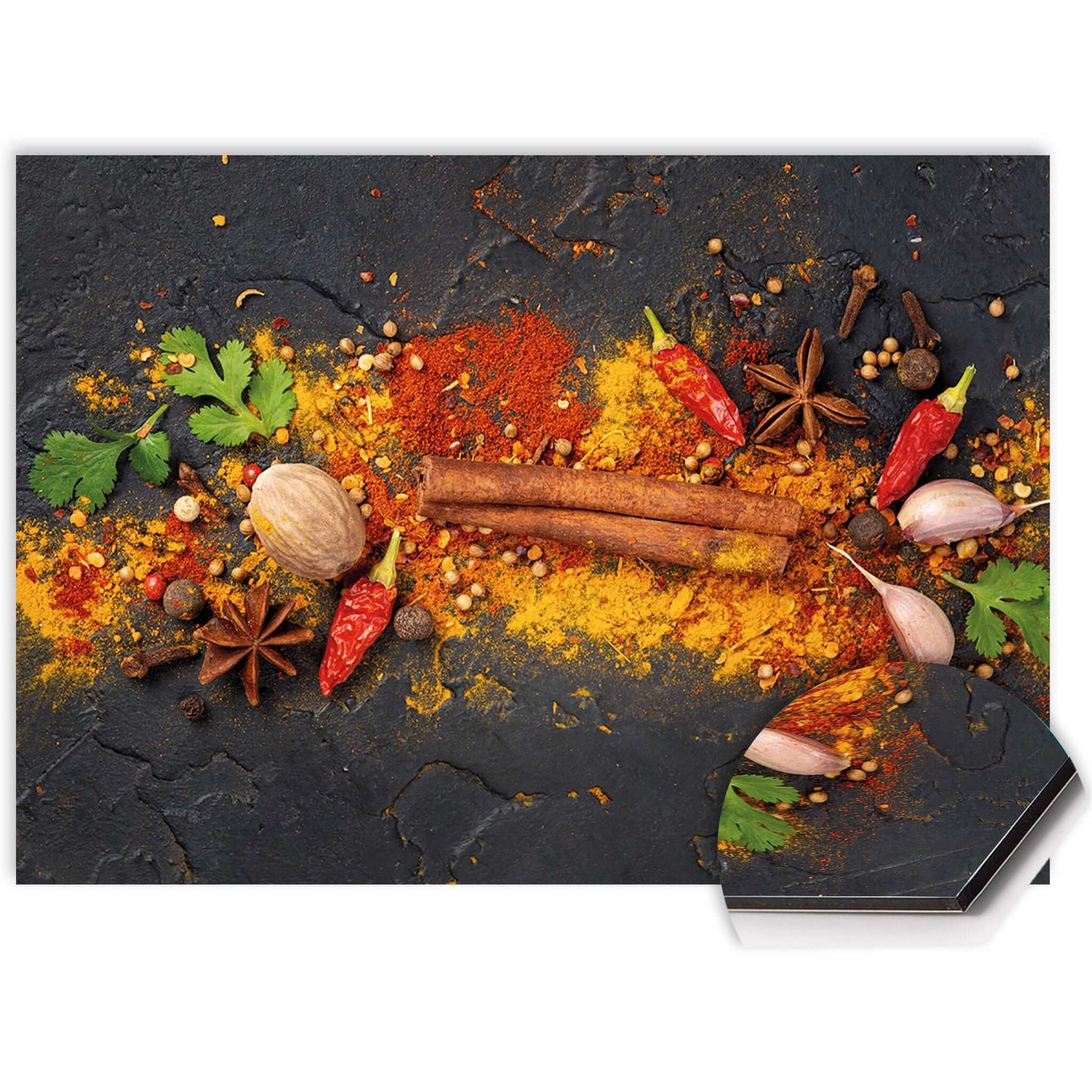 Spice Canvas Spatscherm - wevelnit