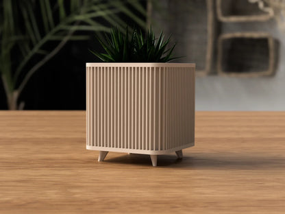 Shikaku Japandi plantenpot - wevelnit
