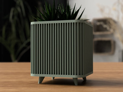 Shikaku Japandi plantenpot - wevelnit