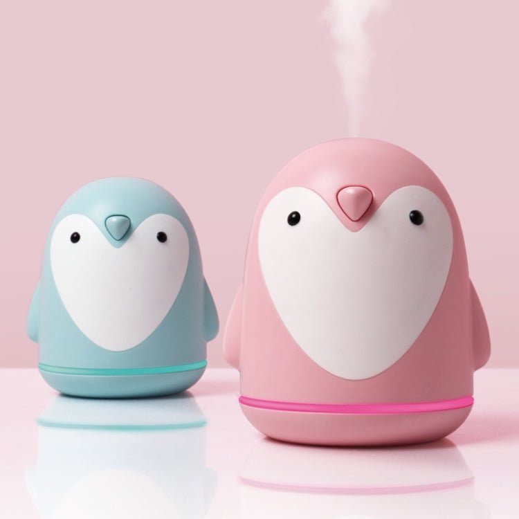 220ml Cute Penguin USB Aroma Humidifier – Air Diffuser for Home, Office & Car (Blue) - wevelnit
