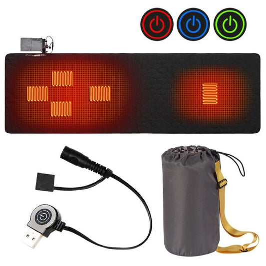 Winter Outdoor Camping Smart Portable Heating Sleeping Pad - wevelnit