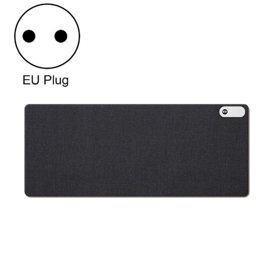 150W 80x33cm Digital Display Adjustable Heated Mouse Pad Desk Warmer - Black - wevelnit