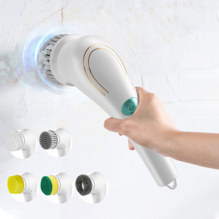 Household Multifunctional Electric Handheld Cleaning Brush - wevelnit