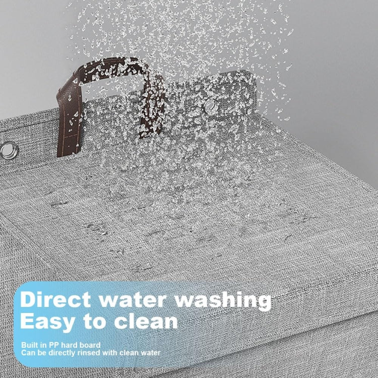 Foldable Hanging Laundry Basket Dirty Clothes Organizer with Lid - wevelnit