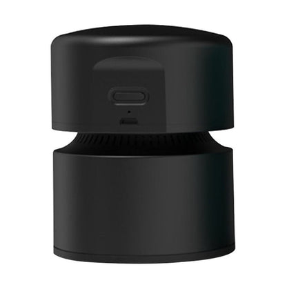 Mini USB Desktop Vacuum Cleaner – Portable Paper & Dust Remover (Black) - wevelnit