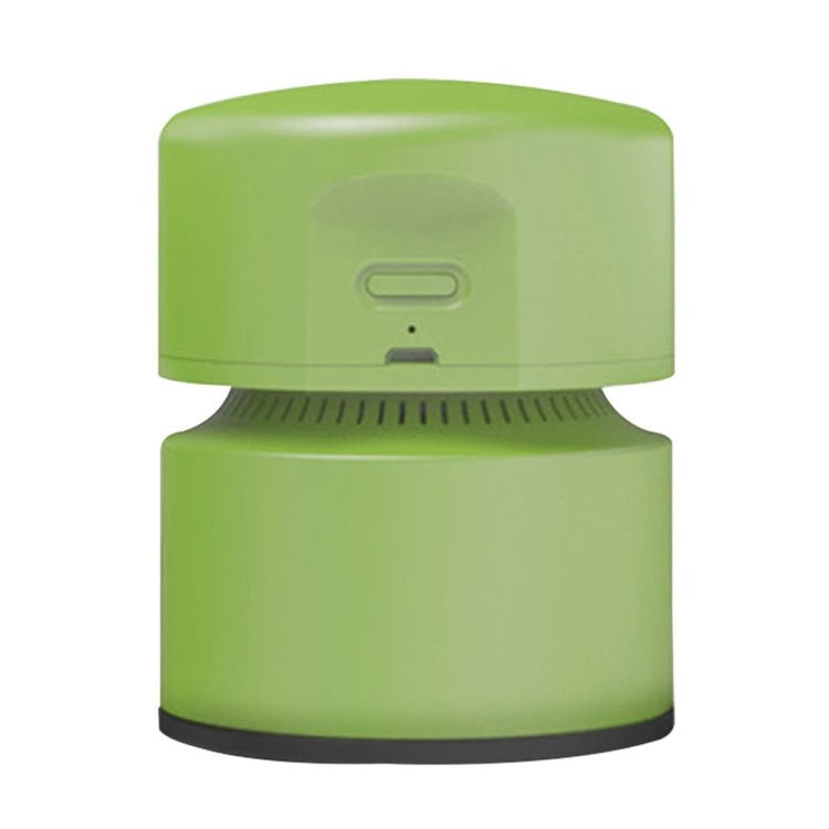 Mini USB Rechargeable Desktop Vacuum Cleaner – Portable Dust Remover (Green) - wevelnit
