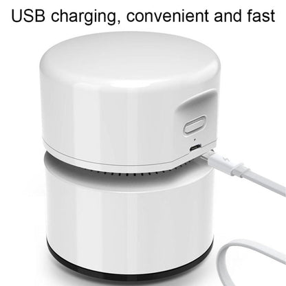 Mini USB Rechargeable Desktop Vacuum Cleaner – Portable Dust Remover (Green) - wevelnit