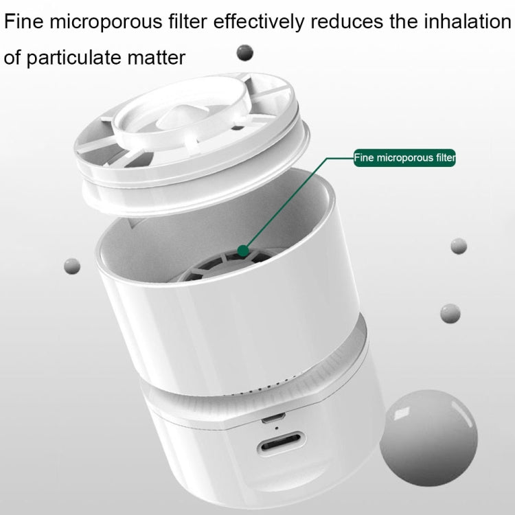 Mini USB Rechargeable Desktop Vacuum Cleaner – Portable Dust Remover (Green) - wevelnit