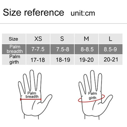 Winter Padded Ski Finger Gloves Outdoor Windproof Warm Sports Gloves - Size: XS - wevelnit