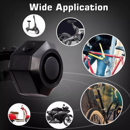 SF32R+03C Electric Motorcycle / Bike Anti - theft Alarm Home Wiring Free Vibration Alarm - wevelnit