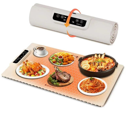 240W Electric Food Tray Warmer with Adjustable Temperature - wevelnit